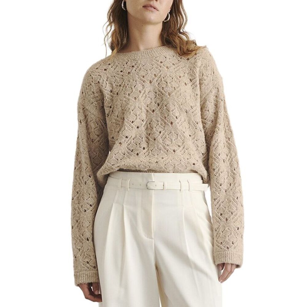 Tanya Taylor Womens  Alda Alpaca & Wool-Blend Sweater